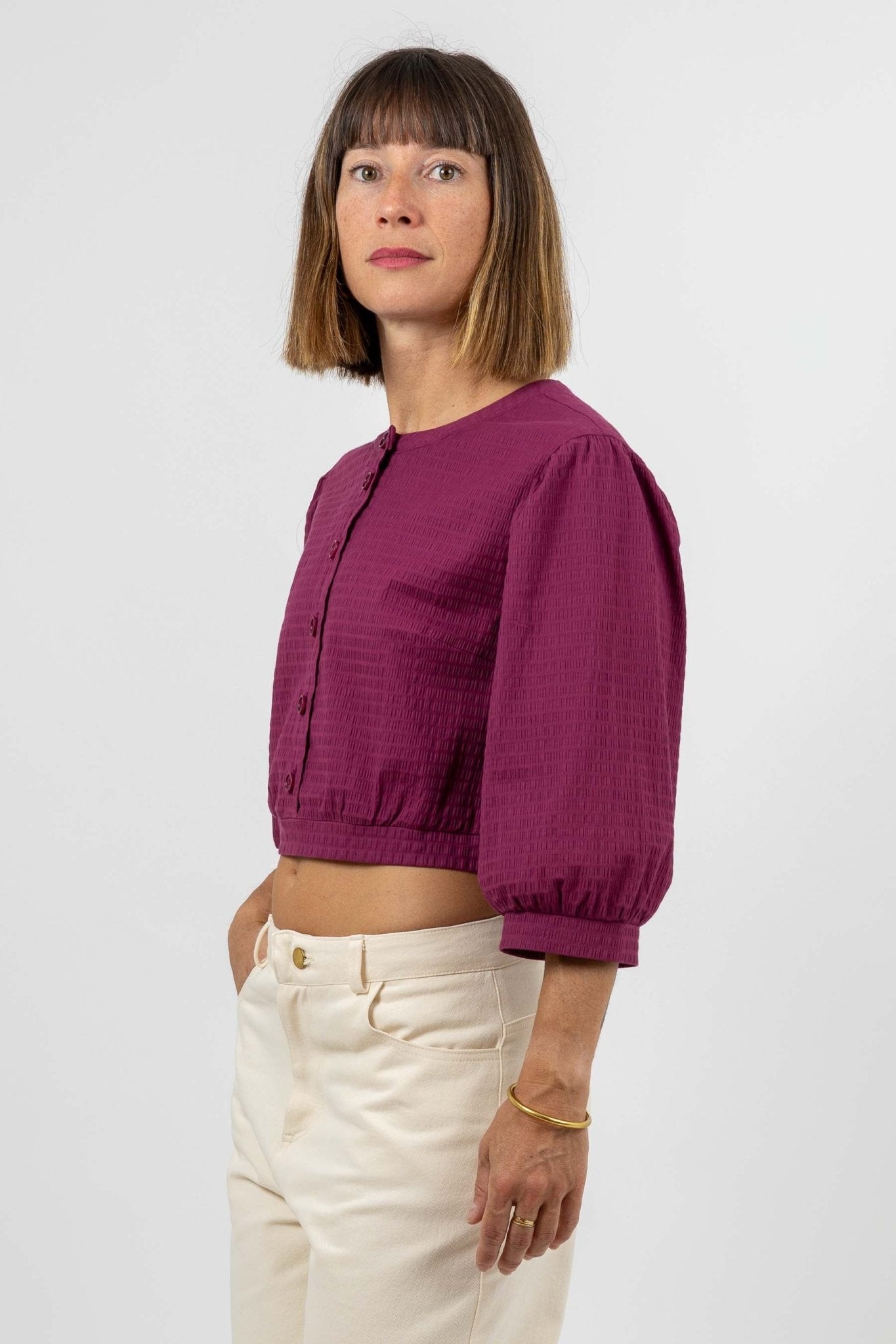 I am PEARL - Blouse Pattern - I AM PATTERNS - Simplifi Fabric