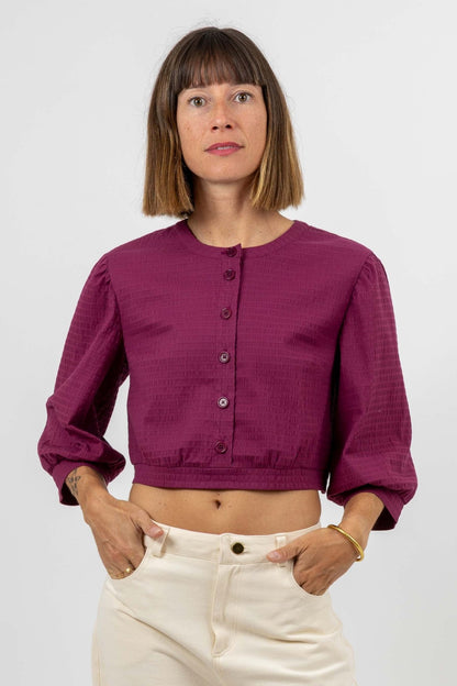 I am PEARL - Blouse Pattern - I AM PATTERNS - Simplifi Fabric