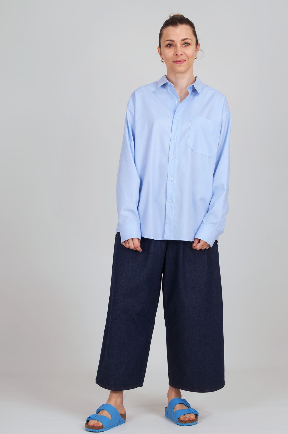 I am ROSE - Oversized Double - Breasted Blazer Pattern - I AM PATTERNS - Simplifi Fabric