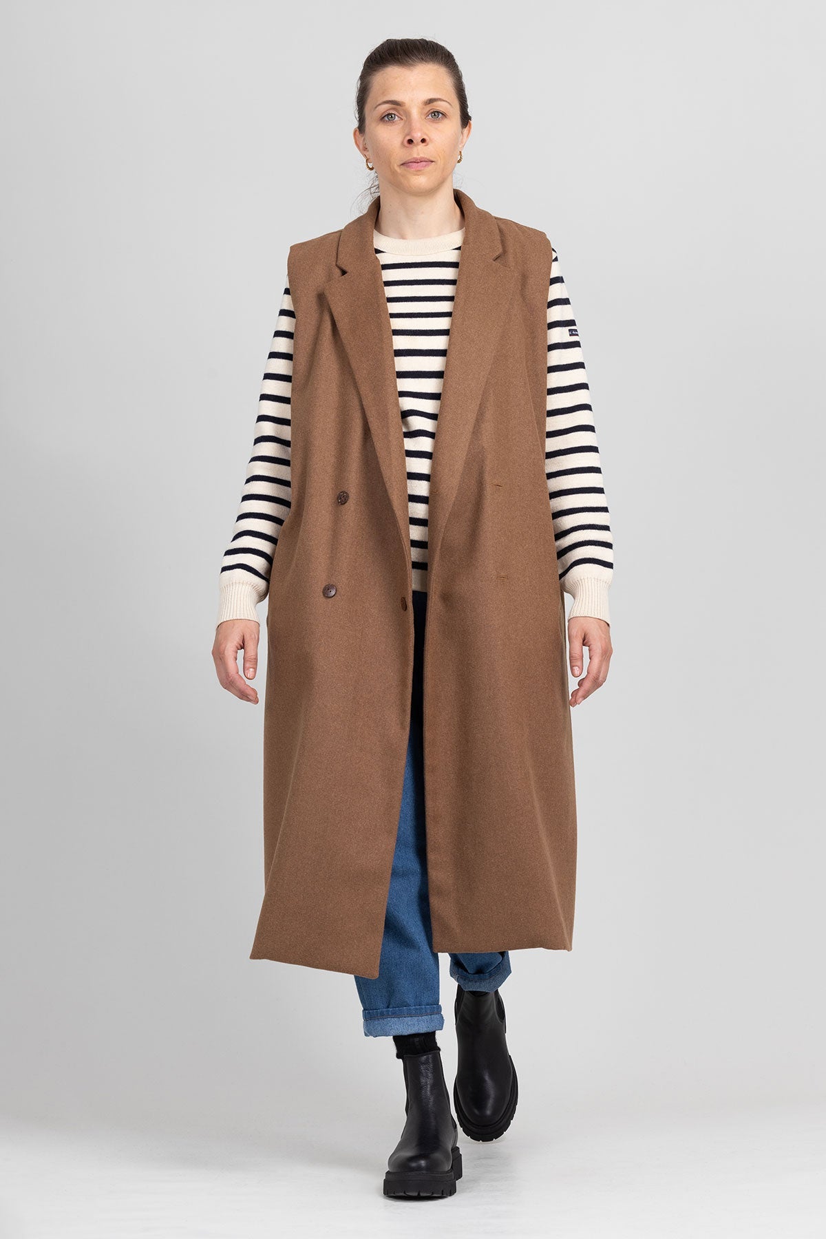 I am ROSE - Oversized Double - Breasted Blazer Pattern - I AM PATTERNS - Simplifi Fabric