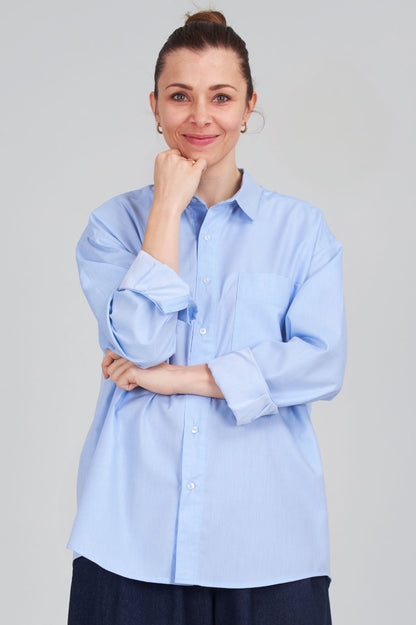 I am ROSE - Oversized Double - Breasted Blazer Pattern - I AM PATTERNS - Simplifi Fabric