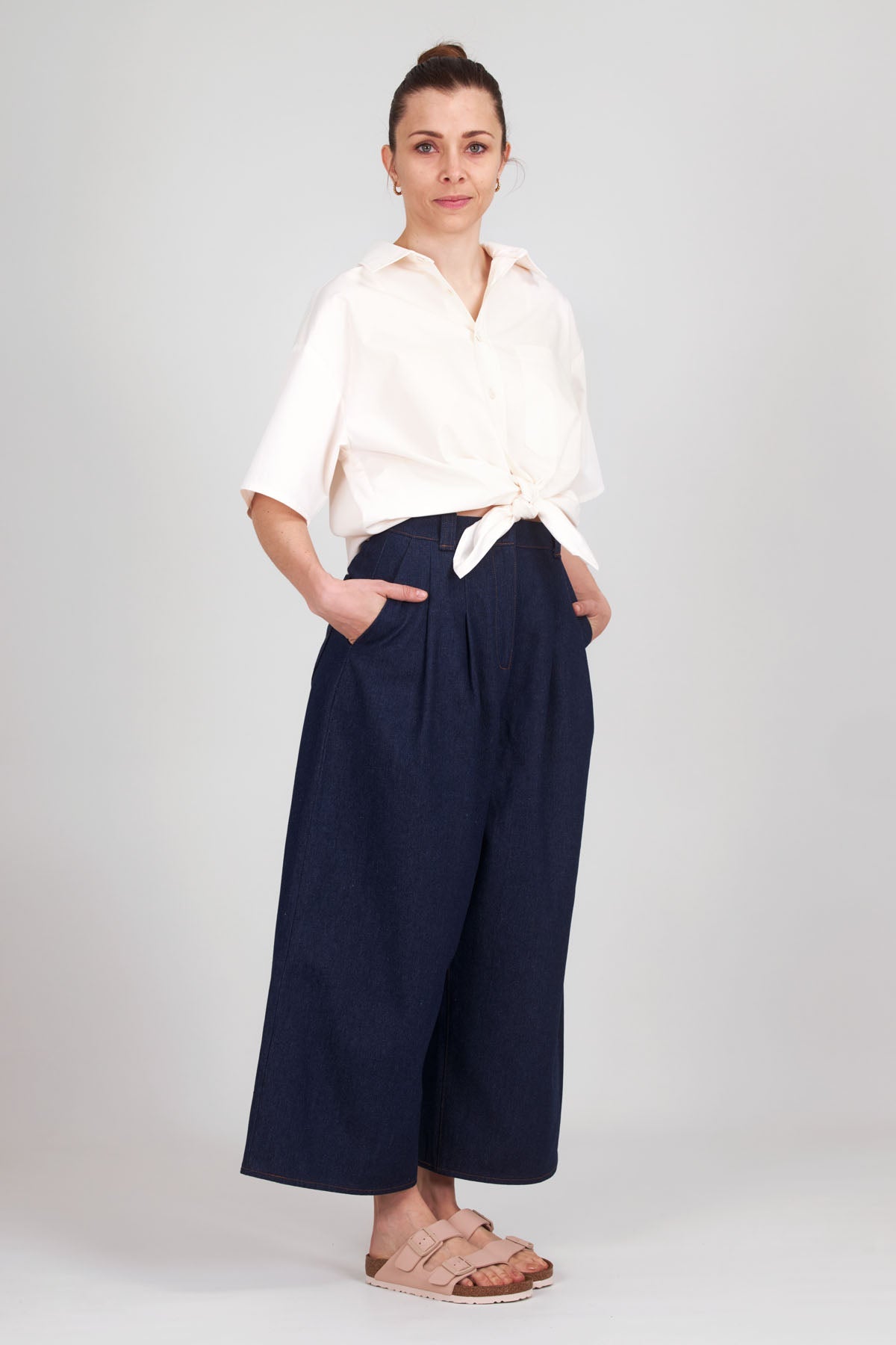 I am ROSE - Oversized Double - Breasted Blazer Pattern - I AM PATTERNS - Simplifi Fabric