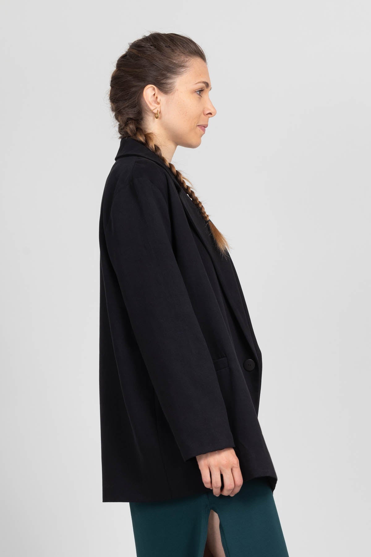 I am ROSE - Oversized Double - Breasted Blazer Pattern - I AM PATTERNS - Simplifi Fabric