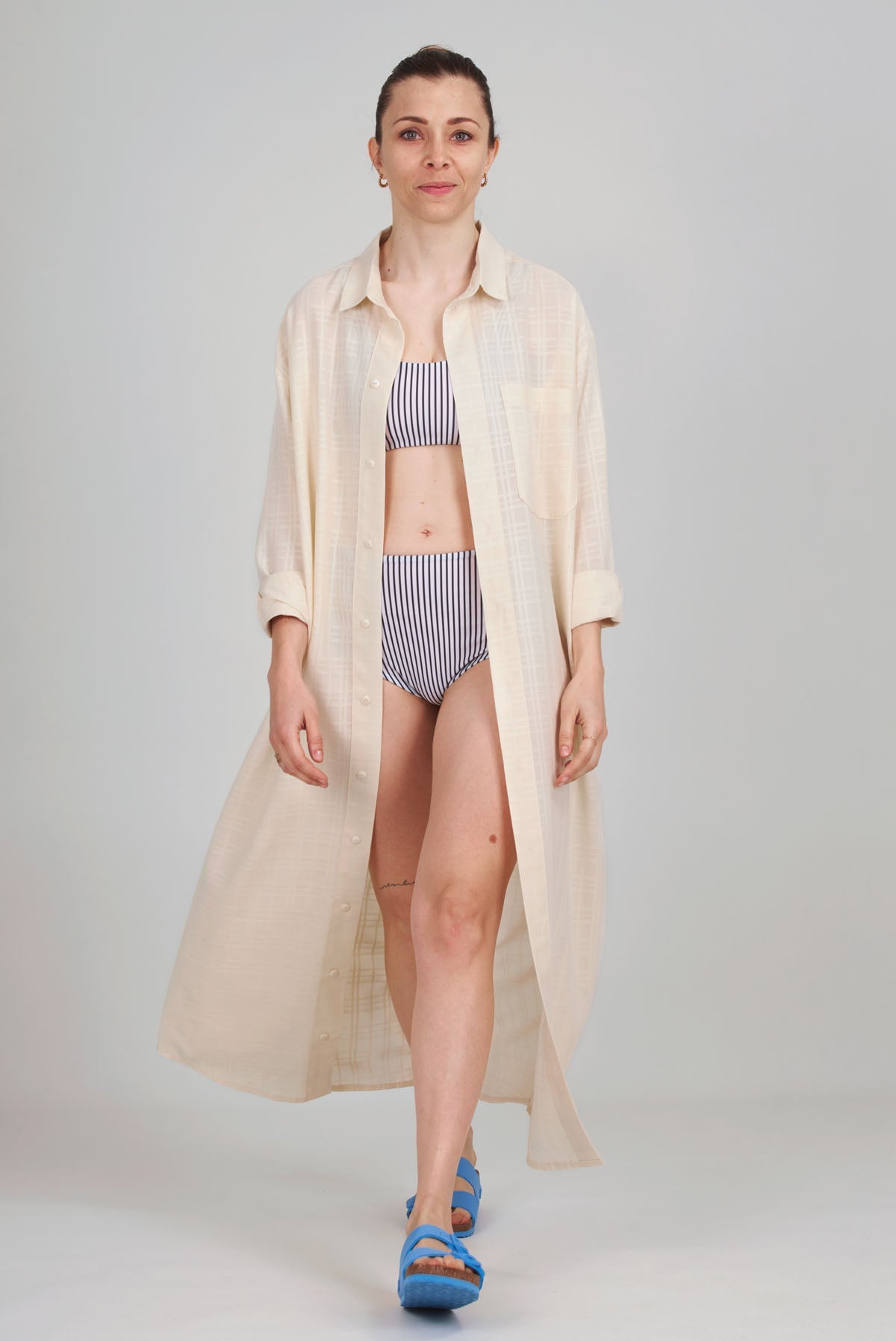 I am ROSE - Oversized Double - Breasted Blazer Pattern - I AM PATTERNS - Simplifi Fabric