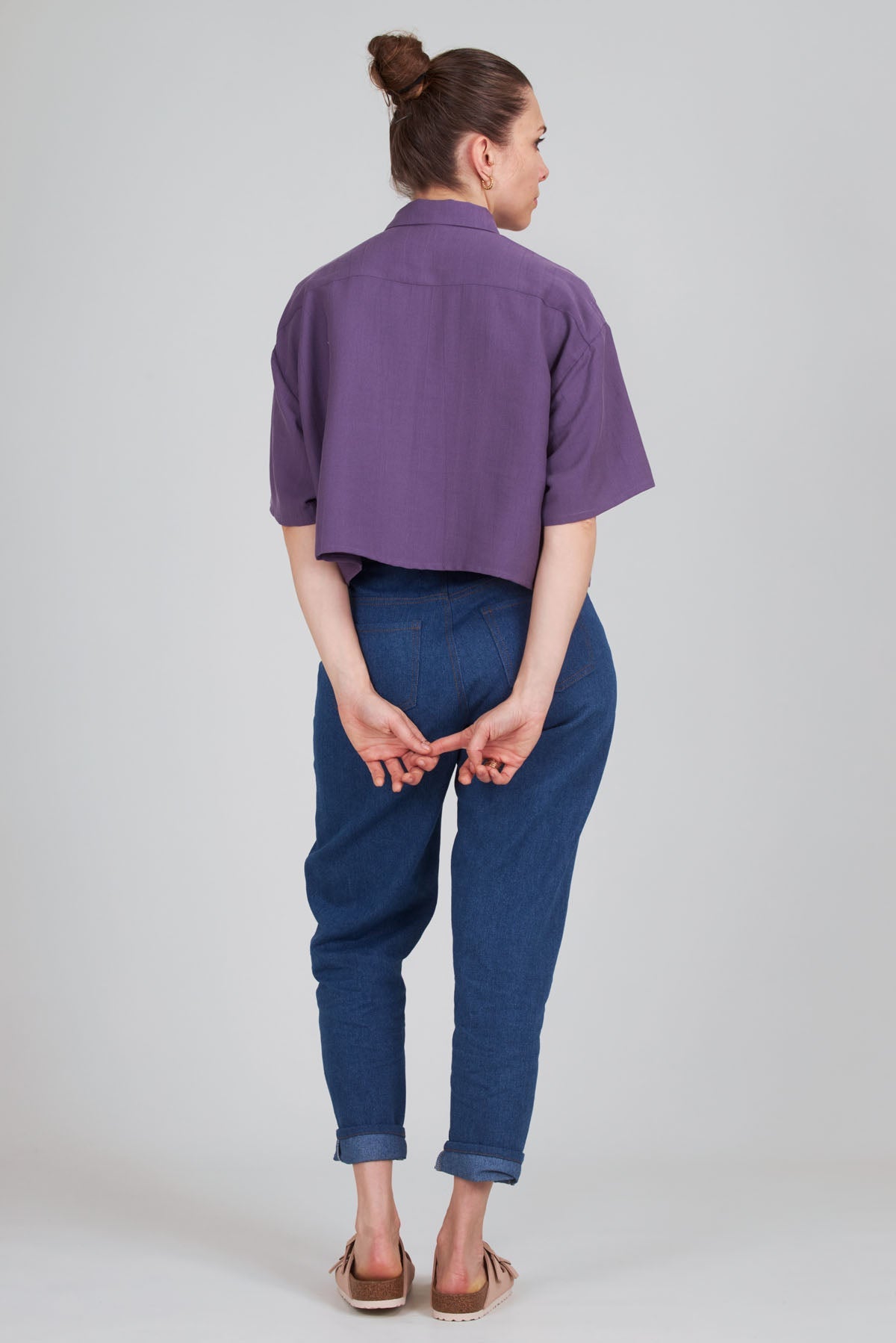 I am ROSE - Oversized Double - Breasted Blazer Pattern - I AM PATTERNS - Simplifi Fabric