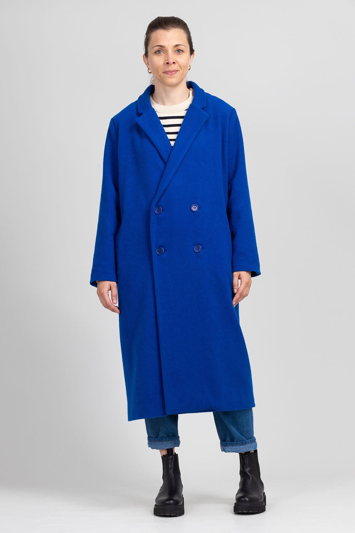 I am ROSE - Oversized Double - Breasted Blazer Pattern - I AM PATTERNS - Simplifi Fabric