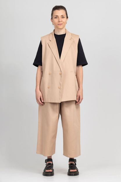 I am ROSE - Oversized Double - Breasted Blazer Pattern - I AM PATTERNS - Simplifi Fabric