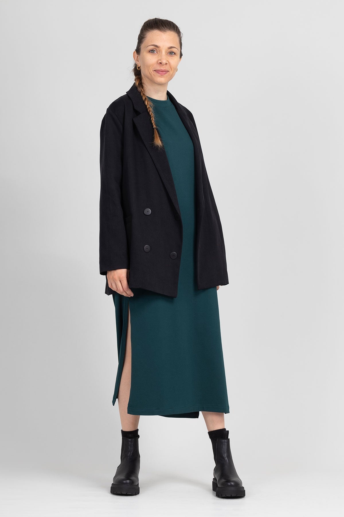 I am ROSE - Oversized Double - Breasted Blazer Pattern - I AM PATTERNS - Simplifi Fabric