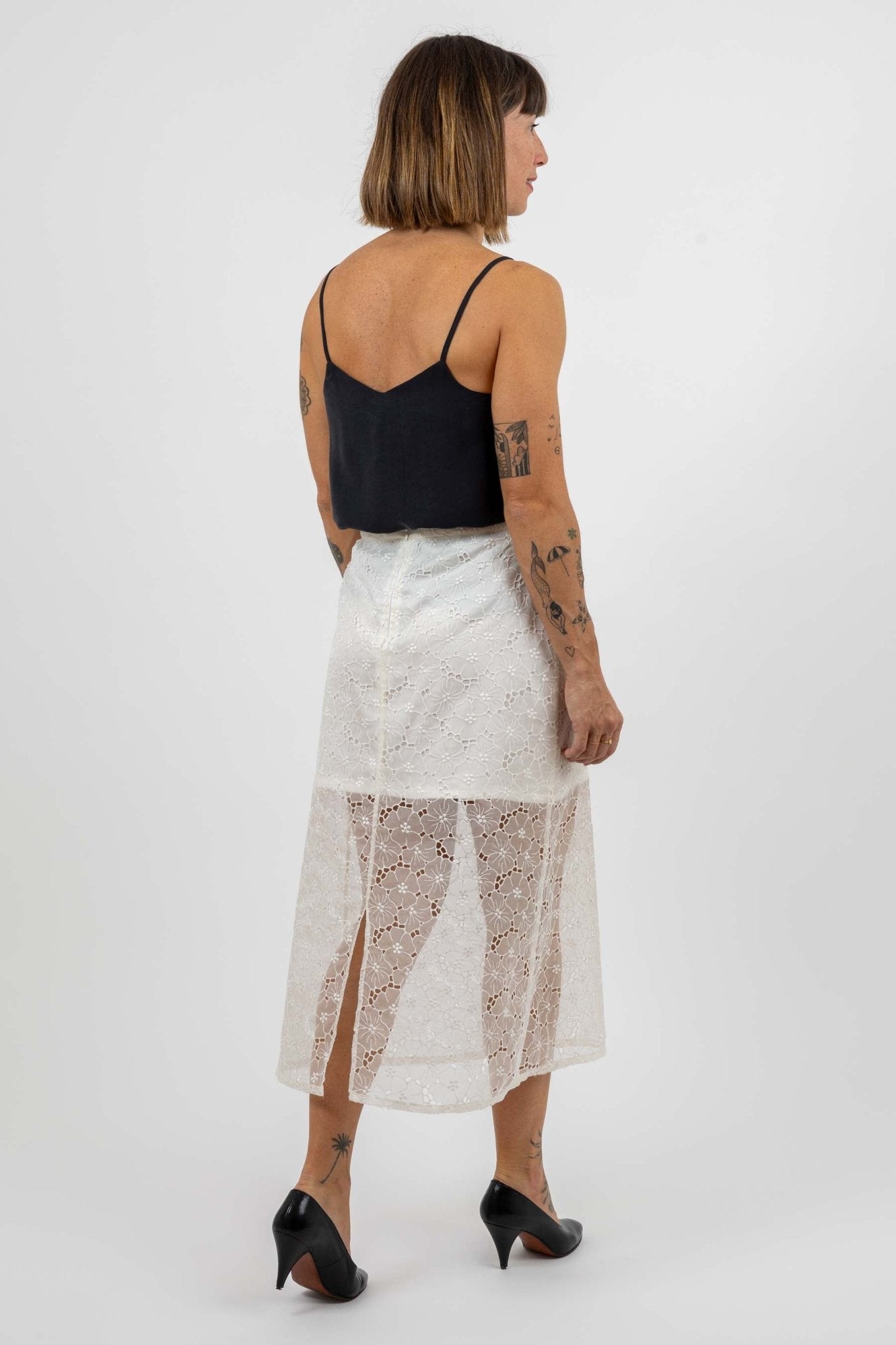I am RUBY - Denim Skirt Pattern - I AM PATTERNS - Simplifi Fabric
