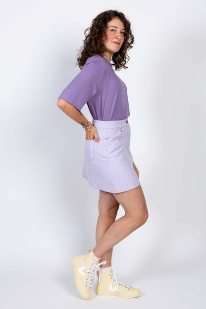 I am RUBY - Denim Skirt Pattern - I AM PATTERNS - Simplifi Fabric