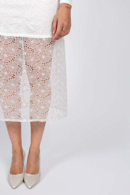 I am RUBY - Denim Skirt Pattern - I AM PATTERNS - Simplifi Fabric