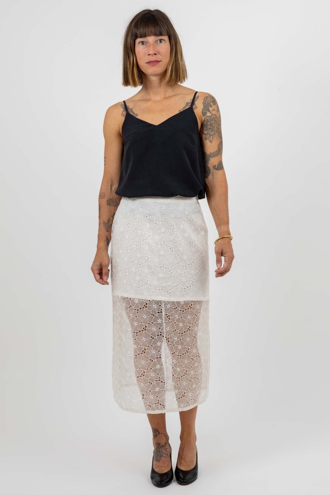 I am RUBY - Denim Skirt Pattern - I AM PATTERNS - Simplifi Fabric