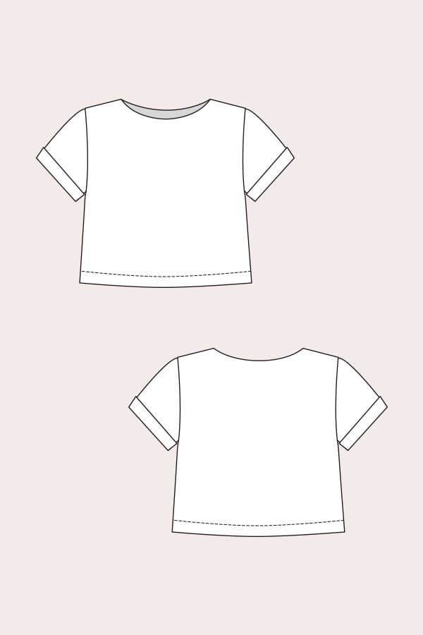 Inari Tee + Dress - Named Clothing - Sewing Pattern - Simplifi Fabric