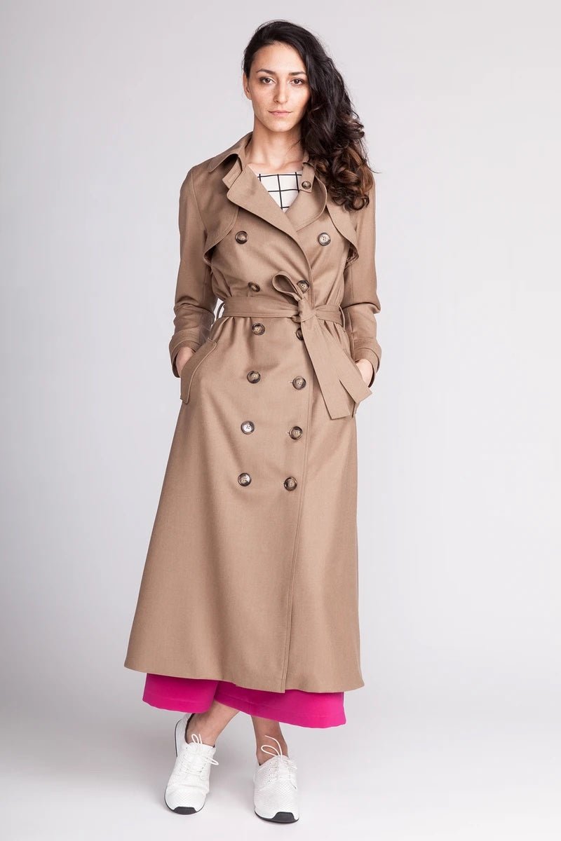 Isla Trench Coat - Named Clothing - Sewing Pattern - Simplifi Fabric