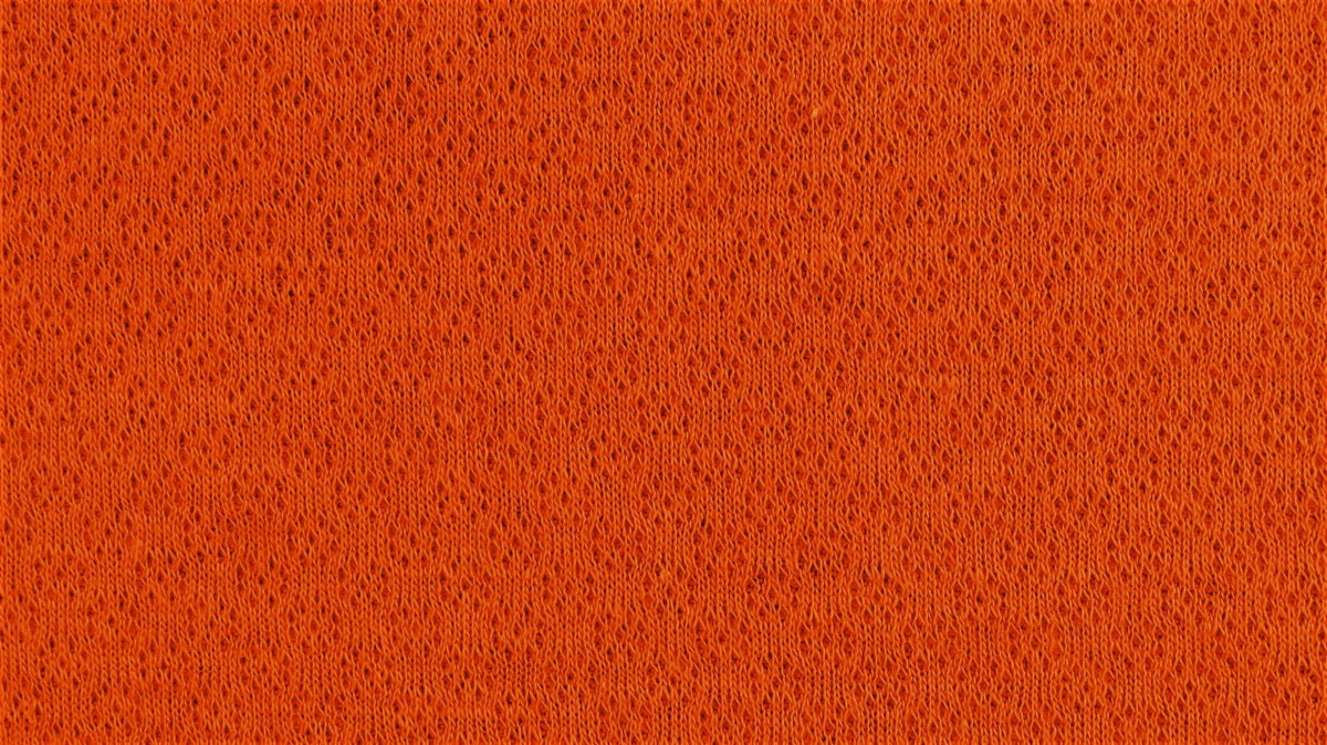 Jacquard Cotton Jersey - European Import - Oeko - Tex® - Brick - Simplifi Fabric