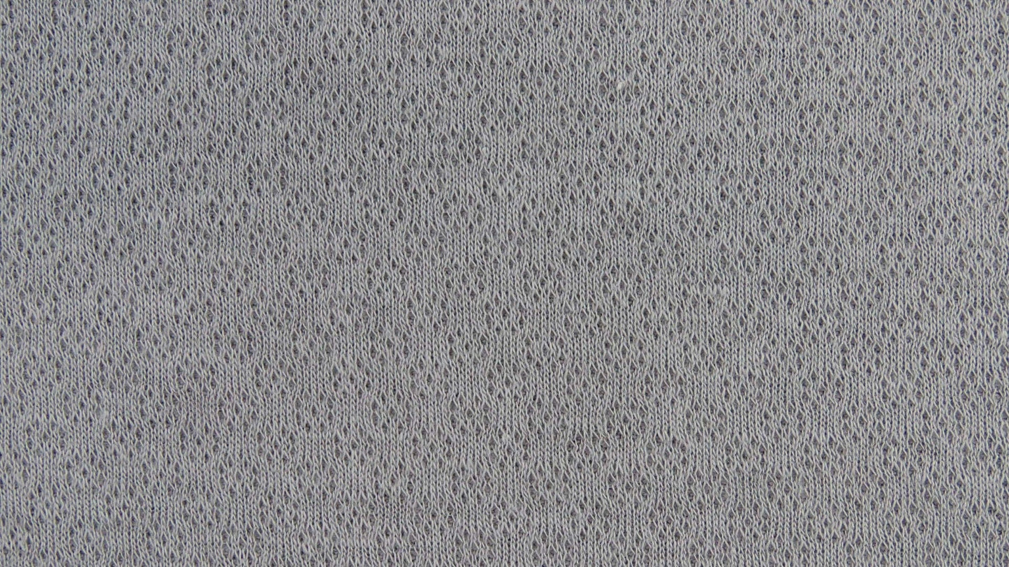 Jacquard Cotton Jersey - European Import - Oeko - Tex® - Grey - Simplifi Fabric