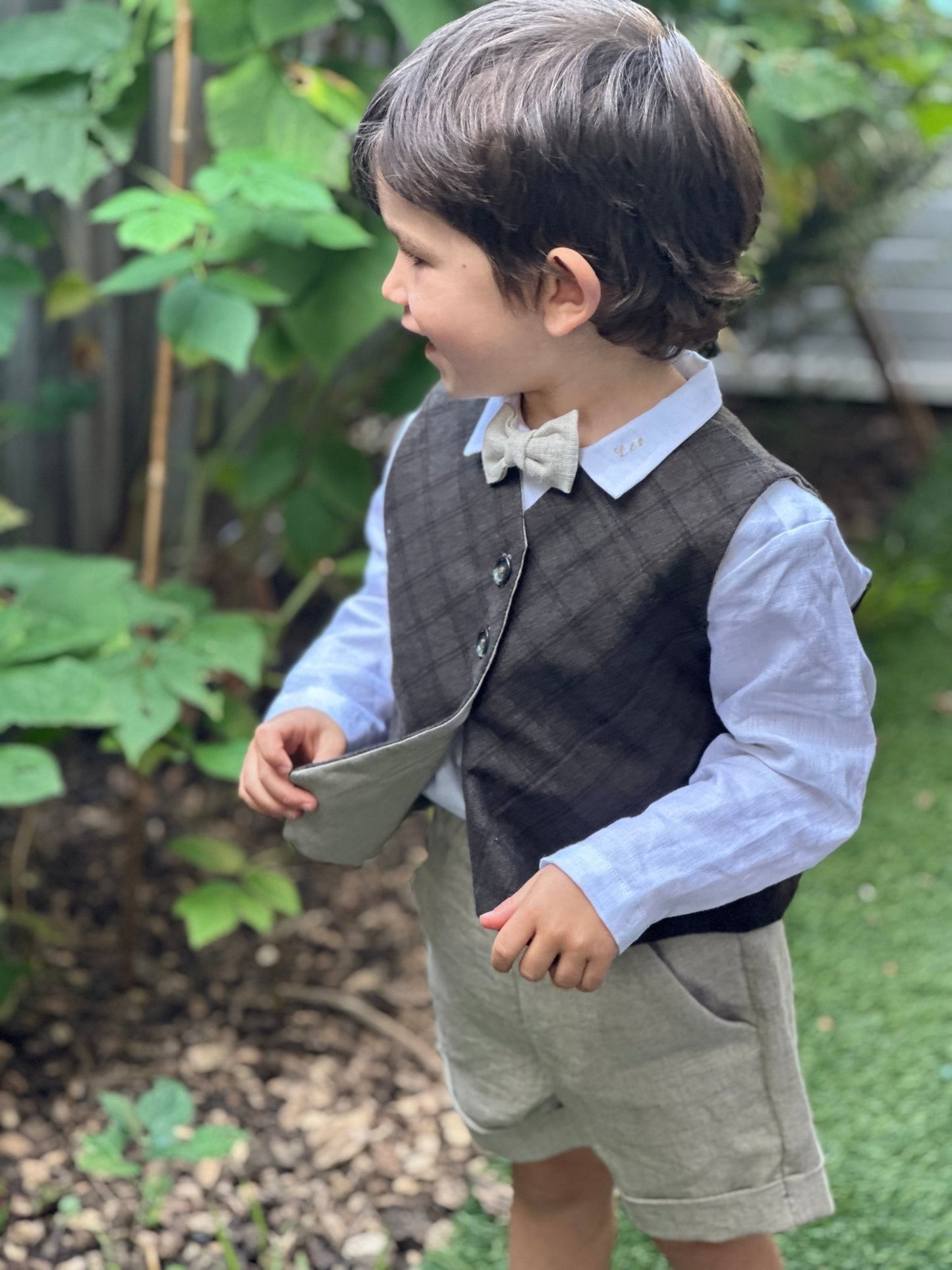 Japi Reversible Unisex Vest (18mo - 12yrs) PDF Sewing Pattern - Atelier Mimito - Simplifi Fabric