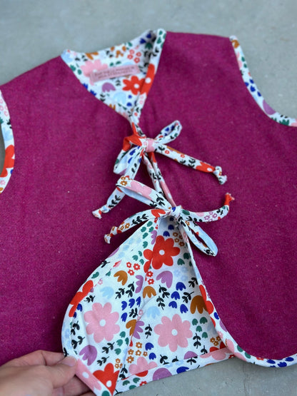 Japi Reversible Unisex Vest (18mo - 12yrs) PDF Sewing Pattern - Atelier Mimito - Simplifi Fabric