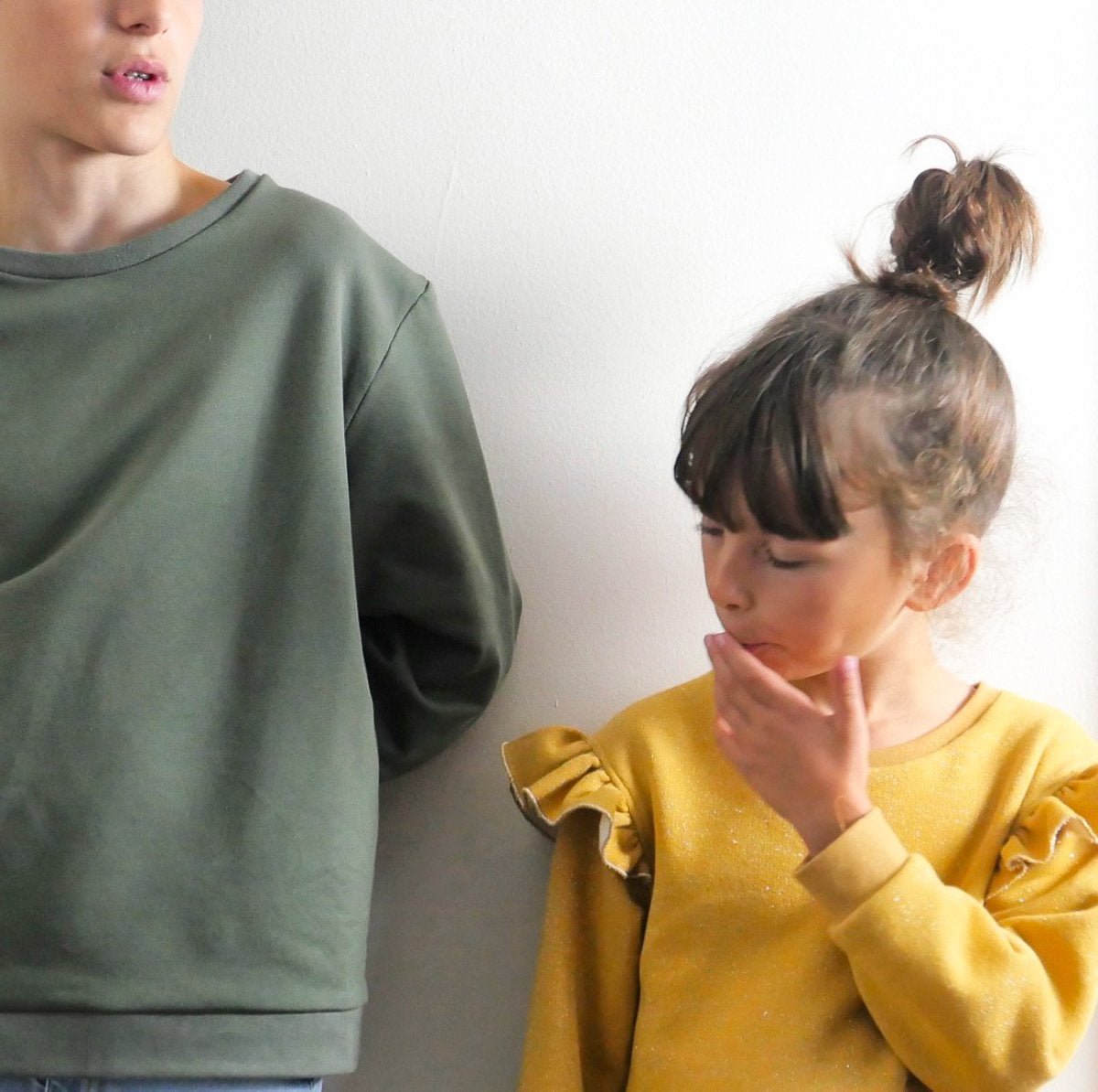 Jasmin Sweatshirt & Dress Sewing Pattern - Kids 3/12Y - Ikatee - Simplifi Fabric