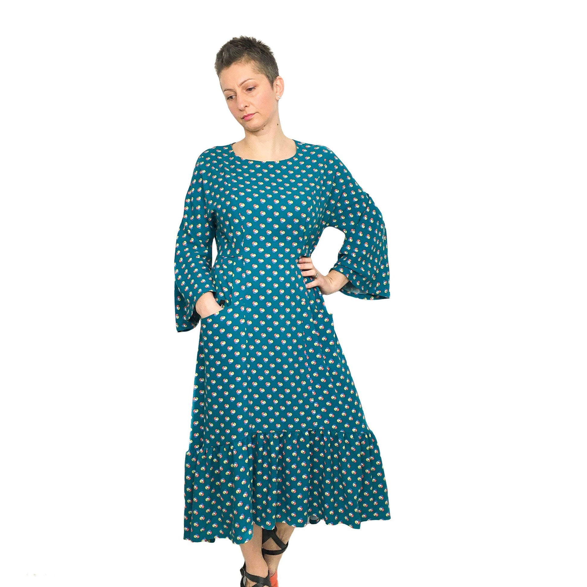 Jasmine Tee + Dress Sewing Pattern - Dhurata Davies - Simplifi Fabric