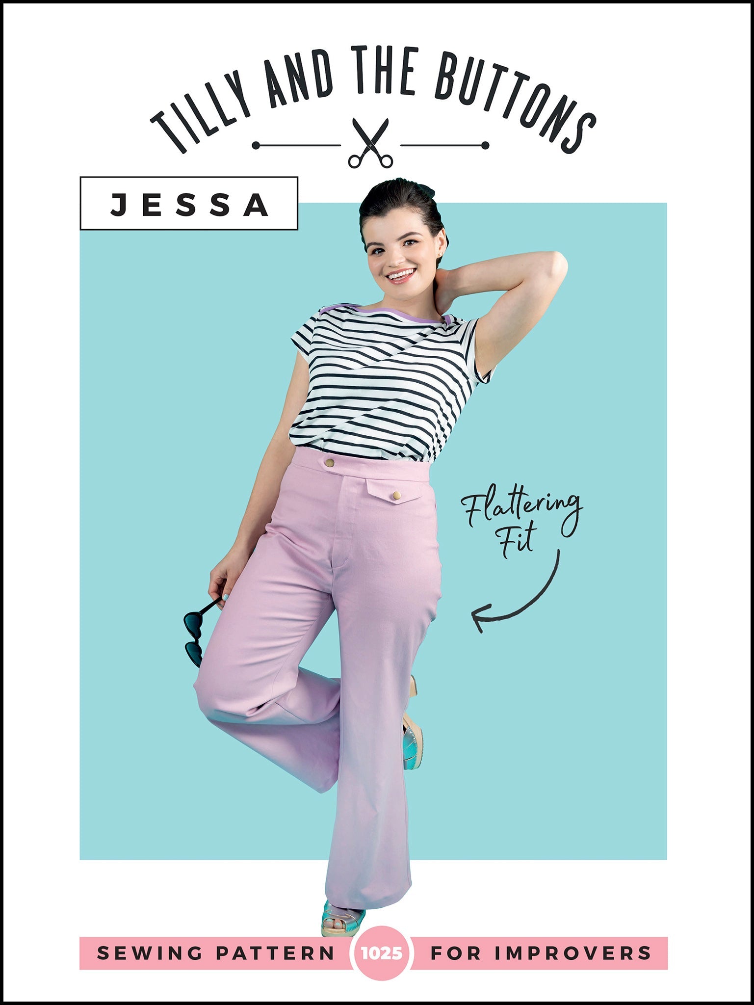 Jessa Trousers / Shorts Pattern - Tilly And The Buttons - Simplifi Fabric