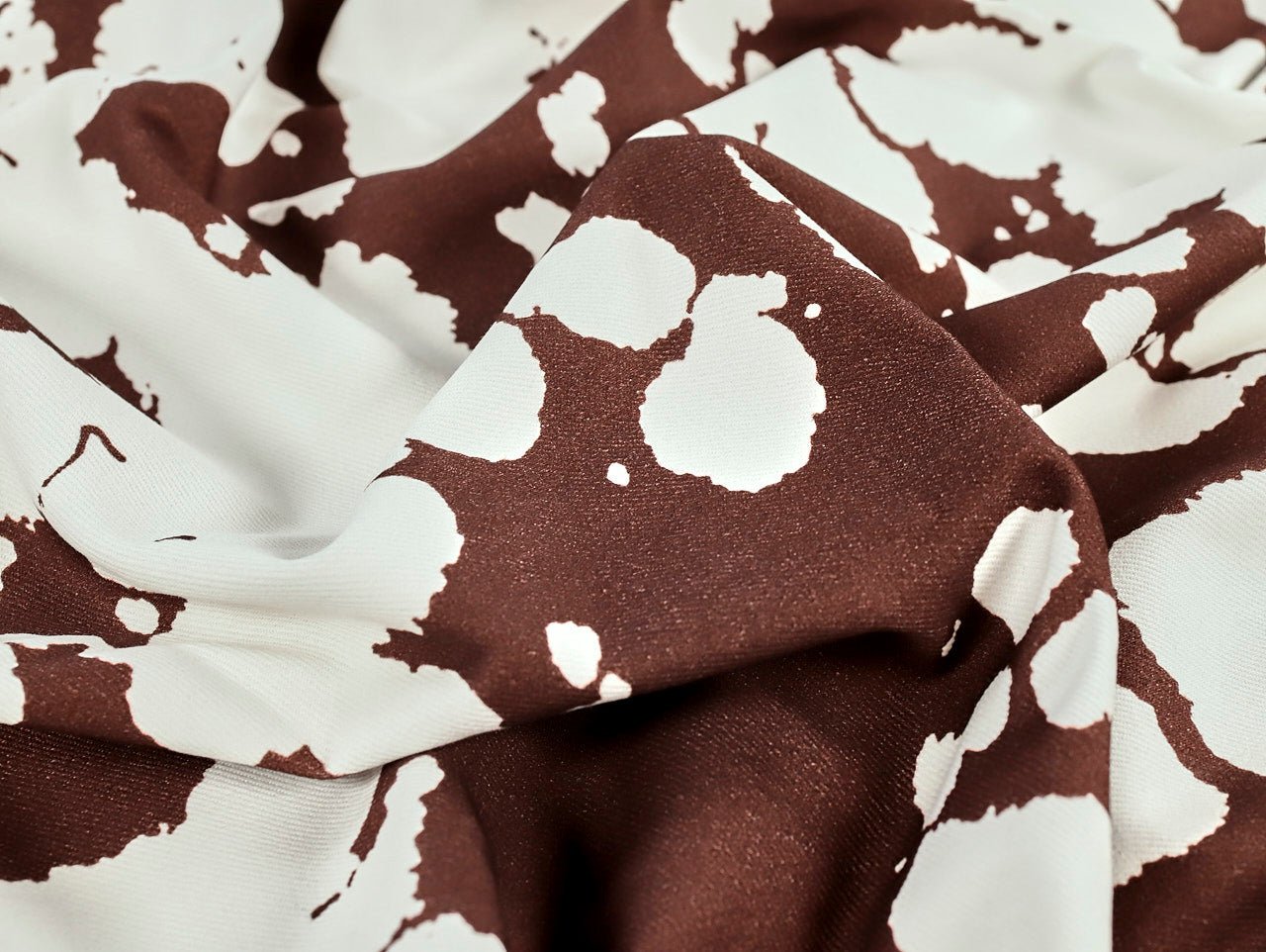 Jessie Cow Print Denim - Ivory - Oeko - Tex 100 - Fabric Godmother - Simplifi Fabric