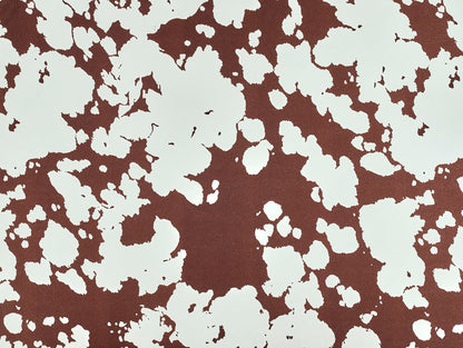 Jessie Cow Print Denim - Ivory - Oeko - Tex 100 - Fabric Godmother - Simplifi Fabric