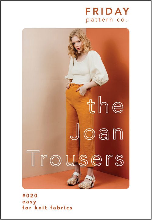 Joan Trousers Pattern - Friday Pattern Company - Simplifi Fabric