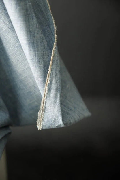 John James Hemp Organic Cotton Denim Chambray - Merchant & Mills - Simplifi Fabric