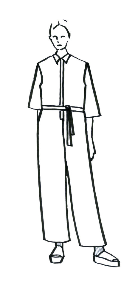 JUDITH Jumpsuit by Kaisa Rissanen PDF Sewing Pattern - TAUKO - Simplifi Fabric