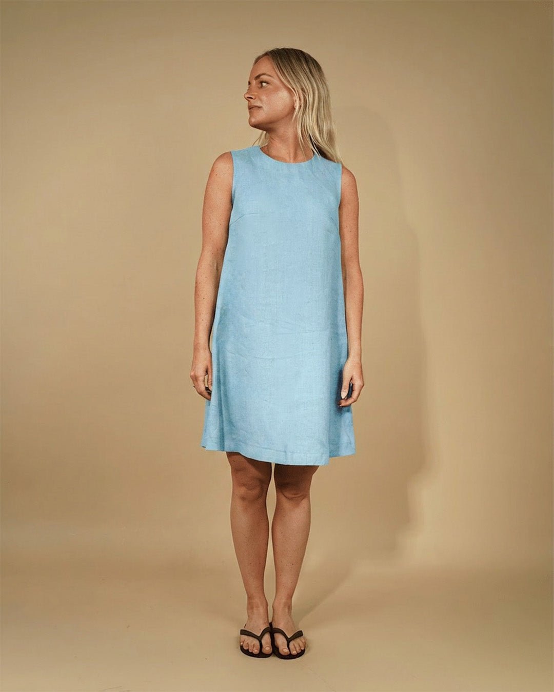 June Dress Womens Paper Pattern - Wardrobe by Me - Simplifi Fabric