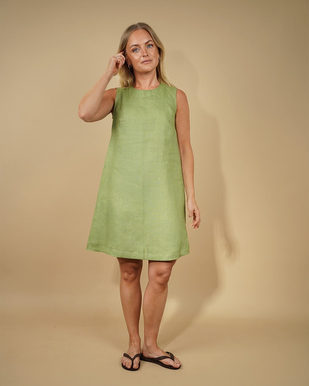 June Dress Womens Paper Pattern - Wardrobe by Me - Simplifi Fabric