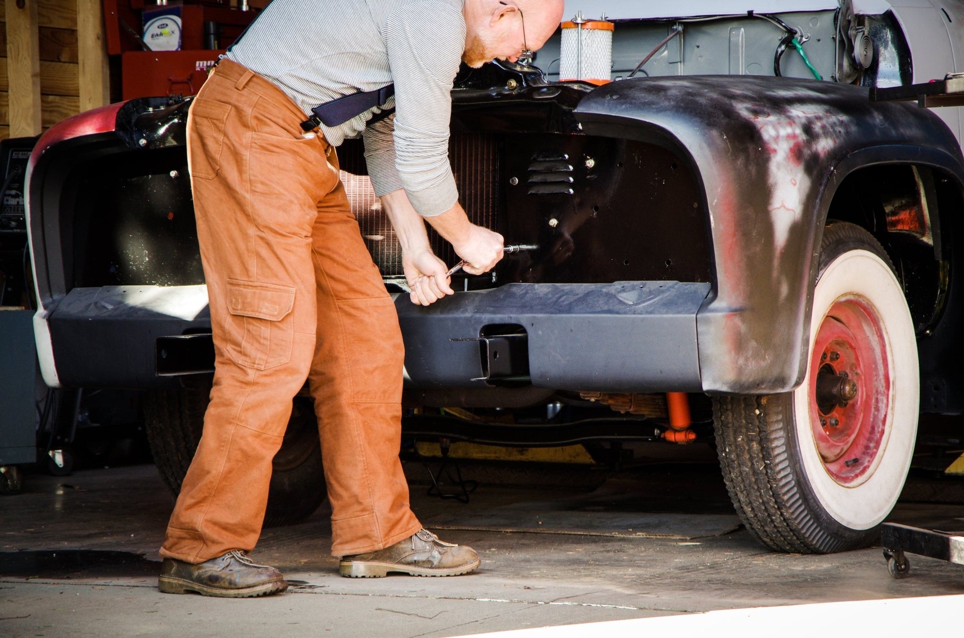 Jutland Pants Mens PDF Sewing Pattern - Thread Theory - Simplifi Fabric