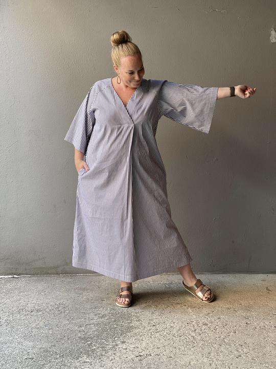 Kaftan Dress Pattern - The Assembly Line - Simplifi Fabric