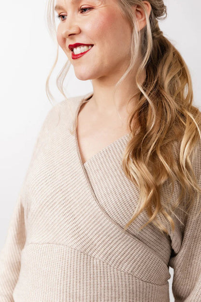 Kajo Batwing Wrap Sweater & Dress - Named Clothing - Sewing Pattern - Simplifi Fabric