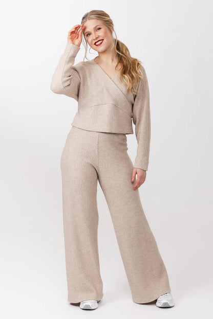 Kajo Batwing Wrap Sweater & Dress - Named Clothing - Sewing Pattern - Simplifi Fabric