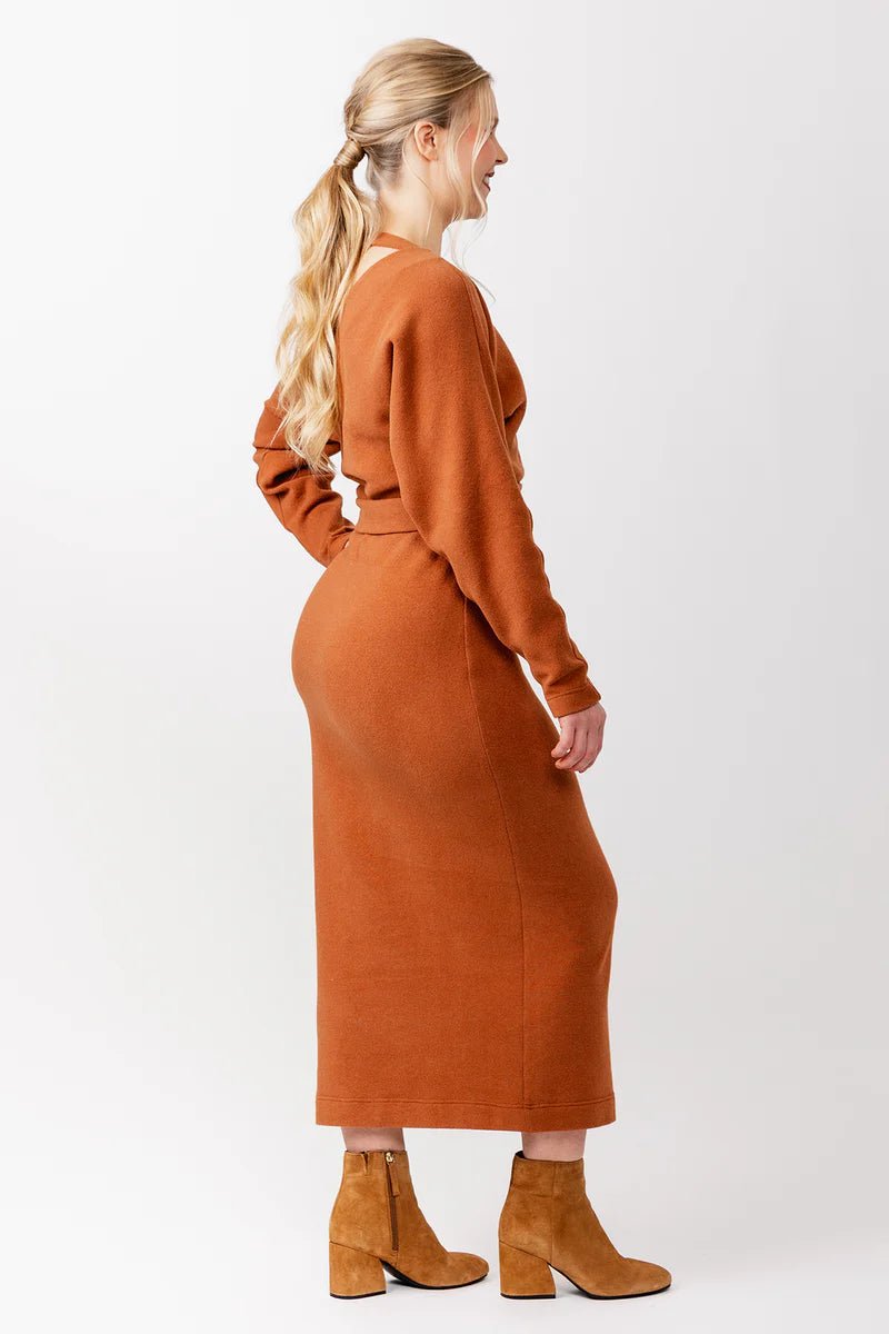 Kajo Batwing Wrap Sweater & Dress - Named Clothing - Sewing Pattern - Simplifi Fabric