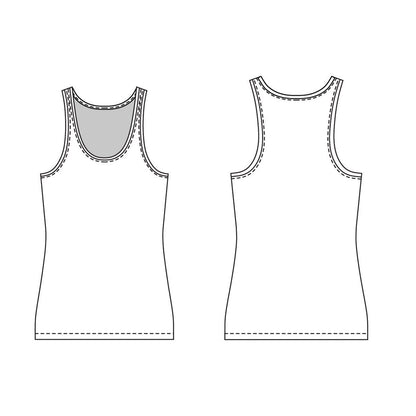 Kila Tank Pattern - Allie Olson - Simplifi Fabric