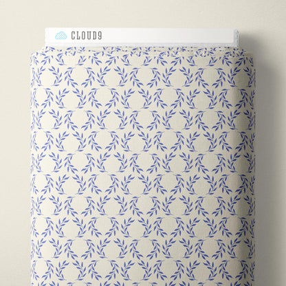 Laurel Leaves - Ivory - The Iliad - Aidi Riera - Cloud 9 Fabrics - Poplin - Simplifi Fabric