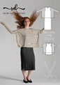 Layer Dress & Top - Paper Sewing Pattern - Sew Different - Simplifi Fabric