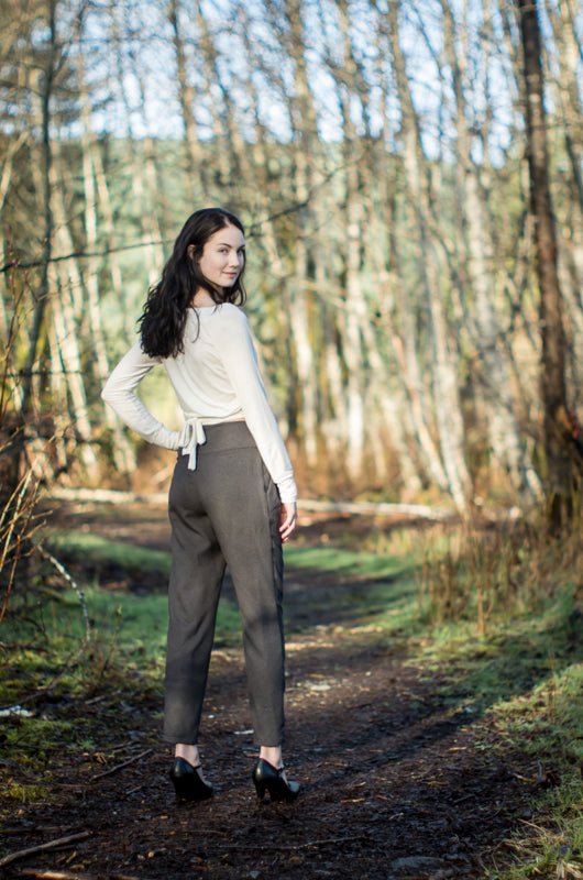 Lazo Trousers Womens PDF Sewing Pattern - Thread Theory - Simplifi Fabric