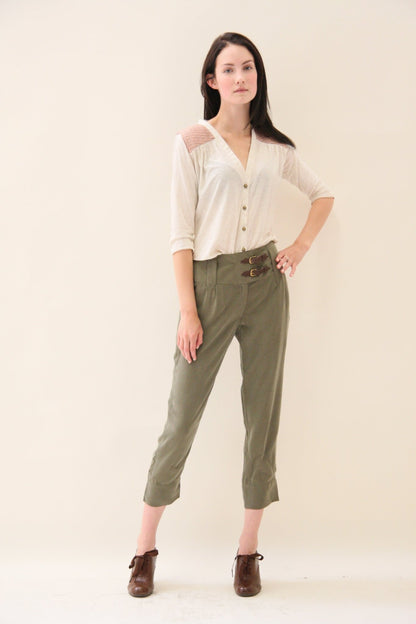 Lazo Trousers Womens PDF Sewing Pattern - Thread Theory - Simplifi Fabric