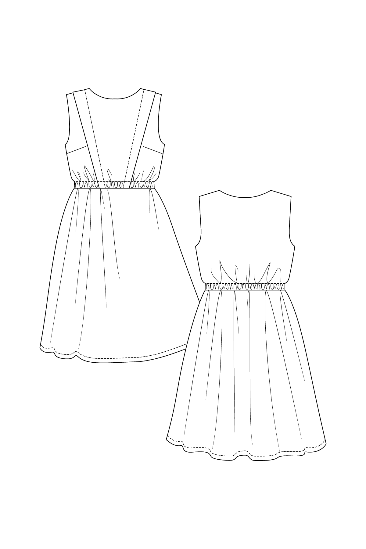 Leini Dress - PDF Pattern - Named Clothing - Simplifi Fabric