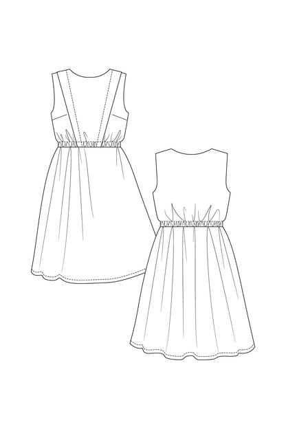 Leini Dress - PDF Pattern - Named Clothing - Simplifi Fabric