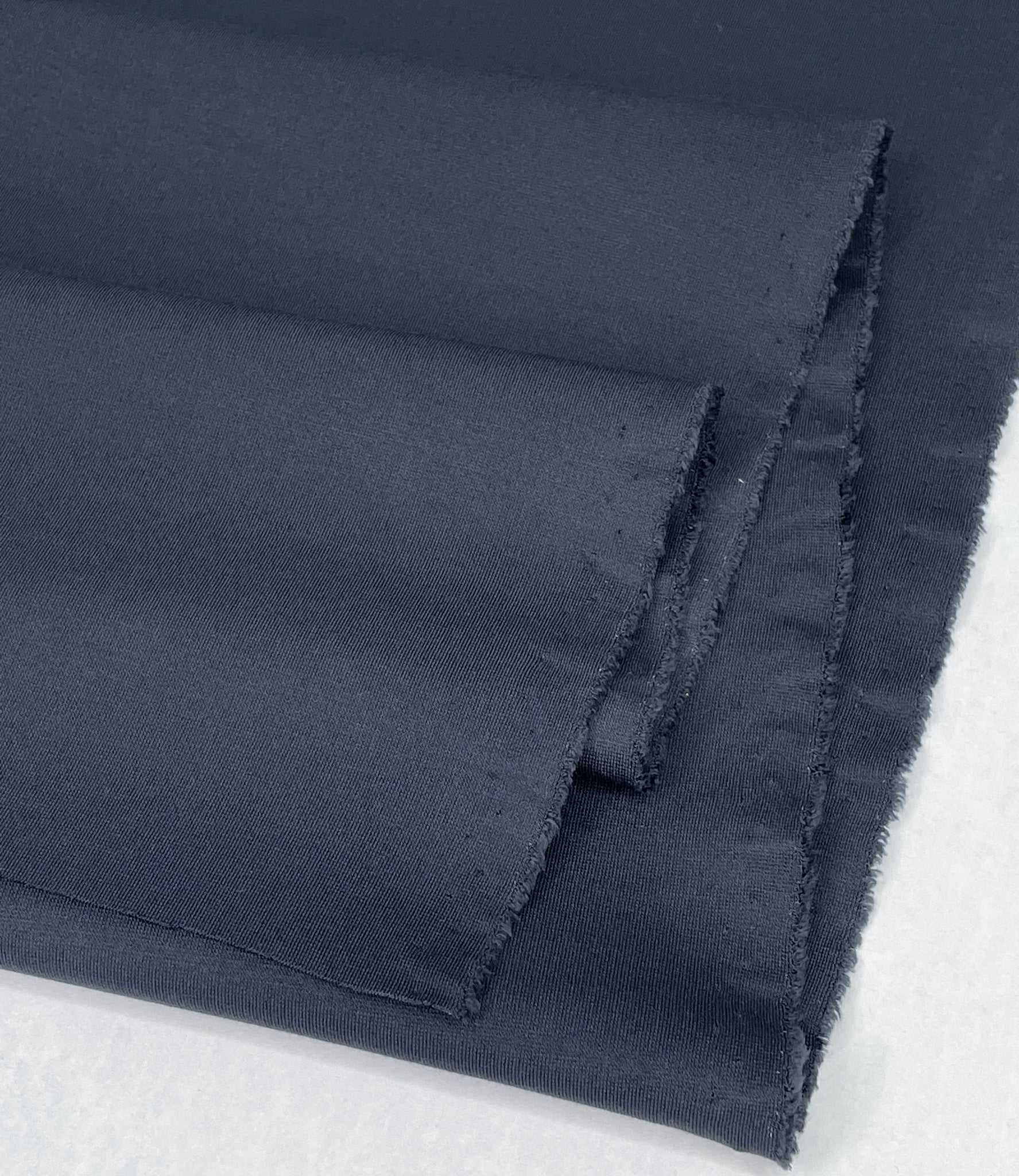 LENZING™ ECOVERO™ Viscose Stretch Ponte De Roma - Navy - Simplifi Fabric