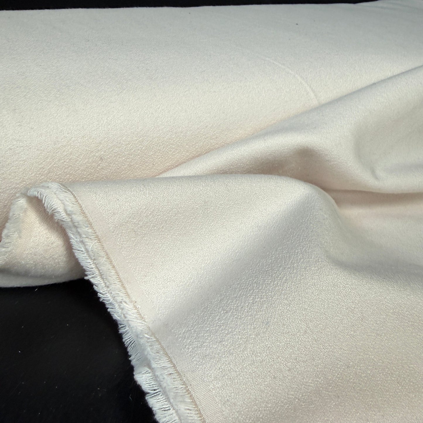 Light Blush Organic Cotton Flannel - Deadstock - Simplifi Fabric