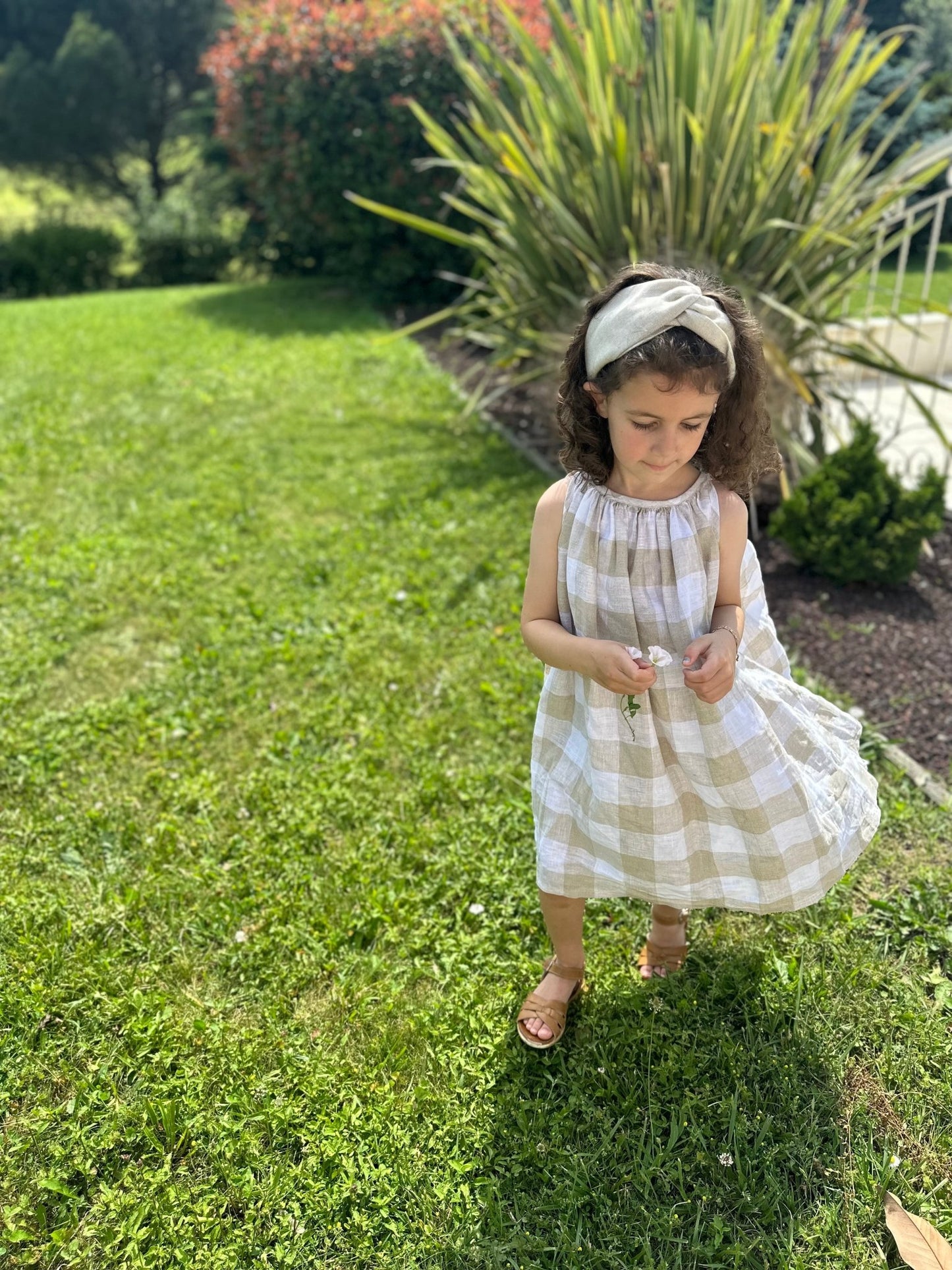 Lila Swirl Dress and Top (18mo - 12yrs) PDF Sewing Pattern - Atelier Mimito - Simplifi Fabric