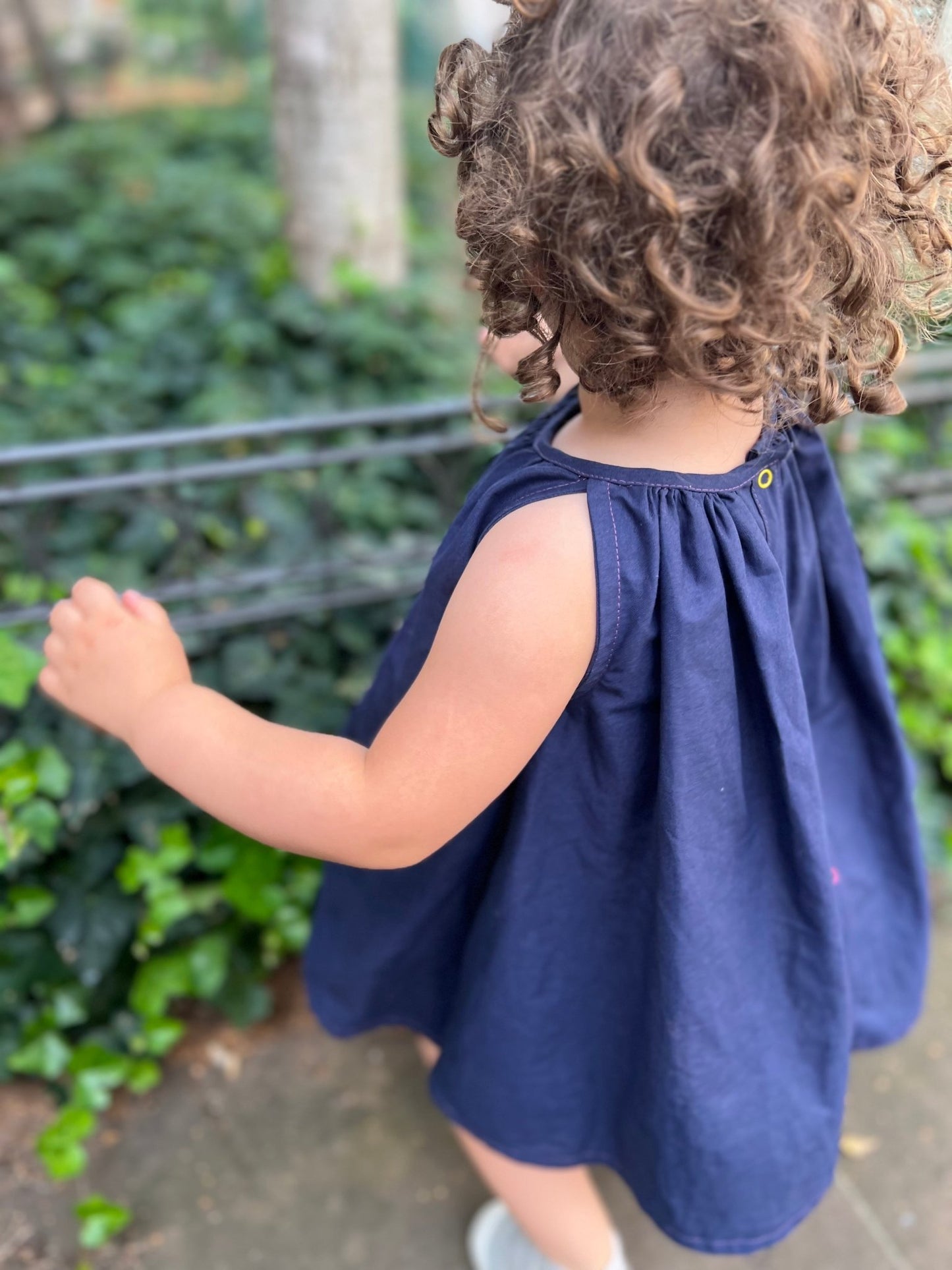 Lila Swirl Dress and Top (18mo - 12yrs) PDF Sewing Pattern - Atelier Mimito - Simplifi Fabric