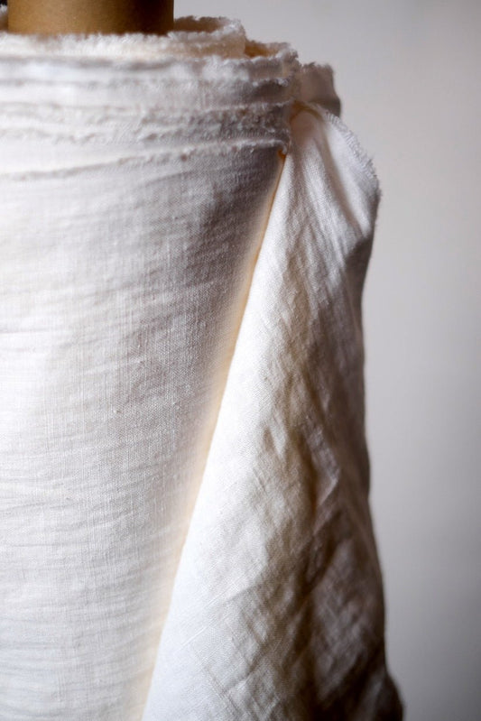 Linen 185gsm - Milk - European Import - Merchant & Mills - Simplifi Fabric