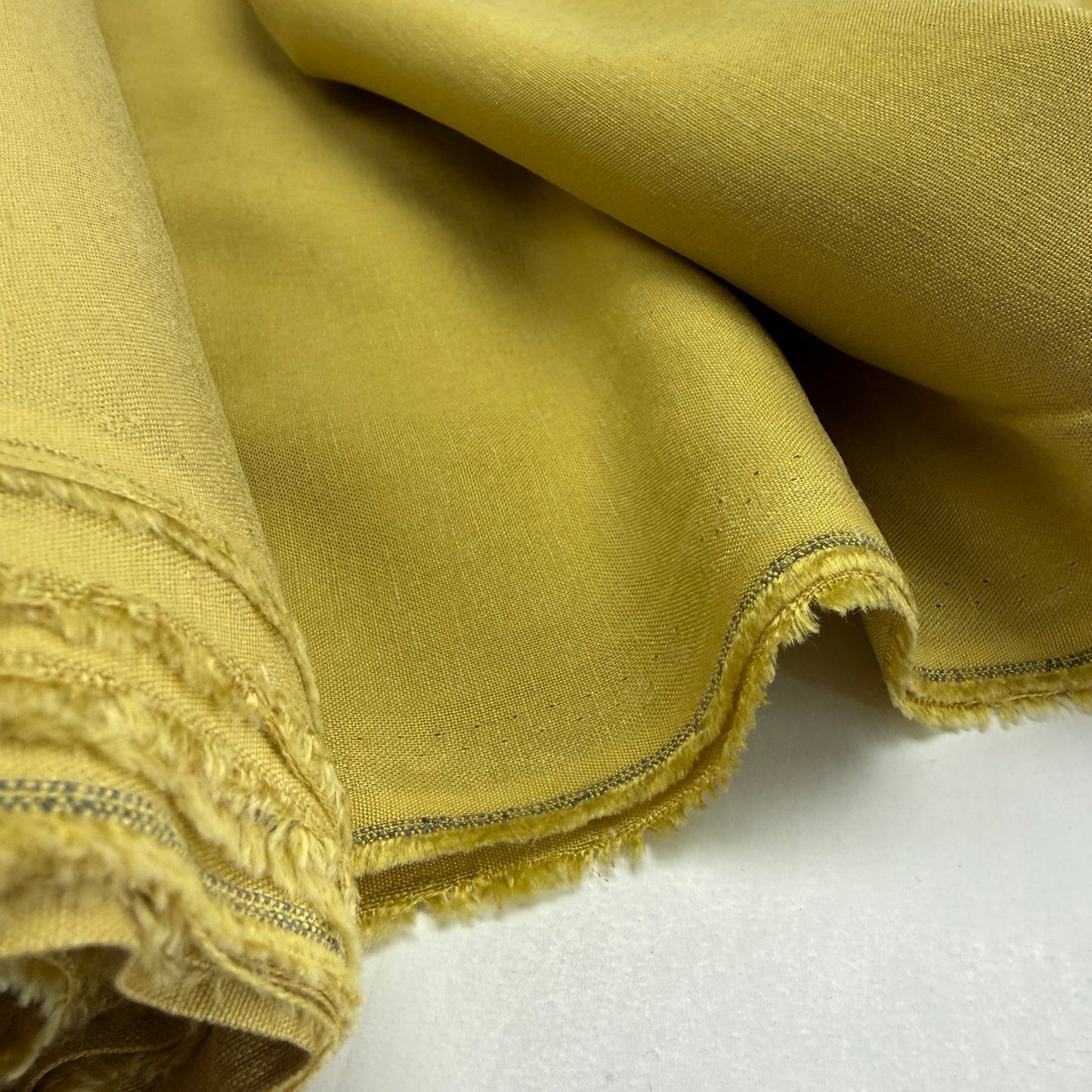 Linen + Viscose + Cotton Mix - Honey Yellow - Simplifi Fabric